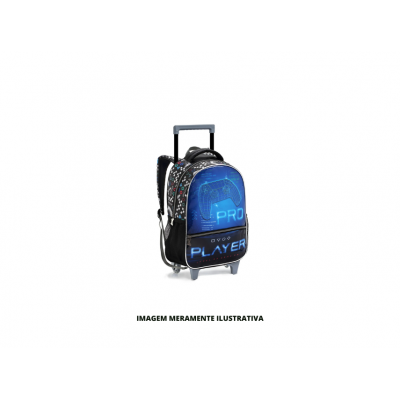 MOCHILA - SEANITE - ESCOLAR DE RODINHAS PLAYER